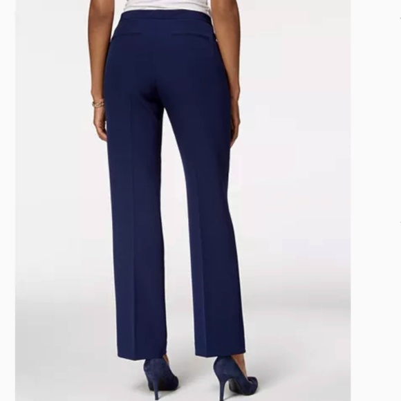 NWT Kasper Kate Crepe Classic Career Pants Stretch - Picture 2 of 2